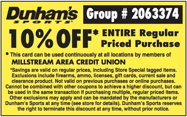 Member Rewards | Millstream Area Credit Union